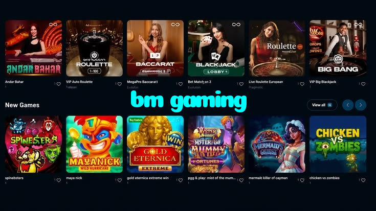 available types of bm gaming bet including pre-match live express and system bets