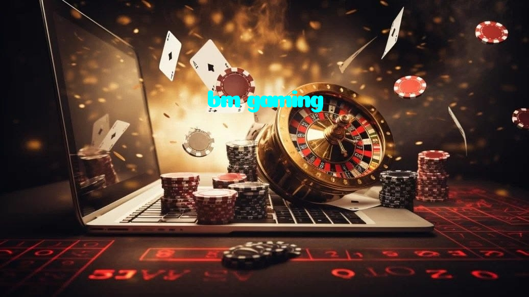 bm gaming casino presented on mobile device in Pakistan with slots and live games